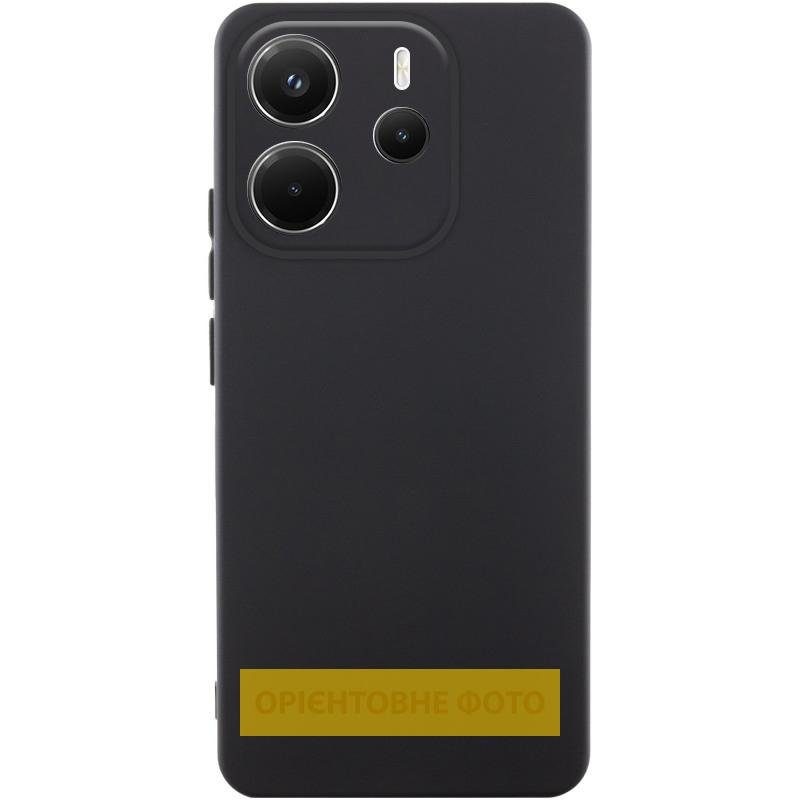 Чохол Silicone Cover Ummi Lakshmi Full Camera (AA) для Xiaomi Redmi Note 14 Pro 4G/5G Чорний / Black