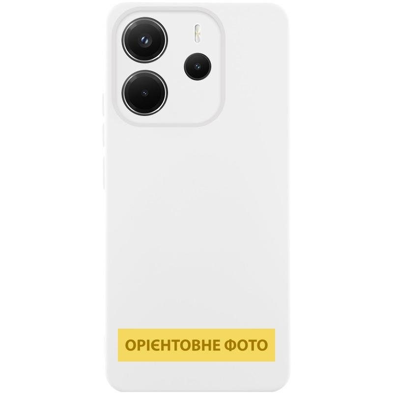 Чохол Silicone Cover Ummi Lakshmi Full Camera (AA) для Xiaomi Redmi Note 14 Pro 4G/5G Білий / White