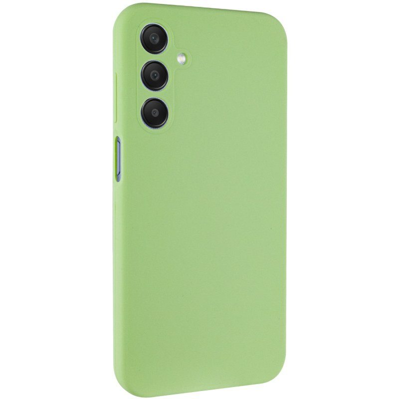 Чохол Silicone Cover Ummi Lakshmi Full Camera (AA) для Samsung Galaxy A25 5G Зелений / Pistachio