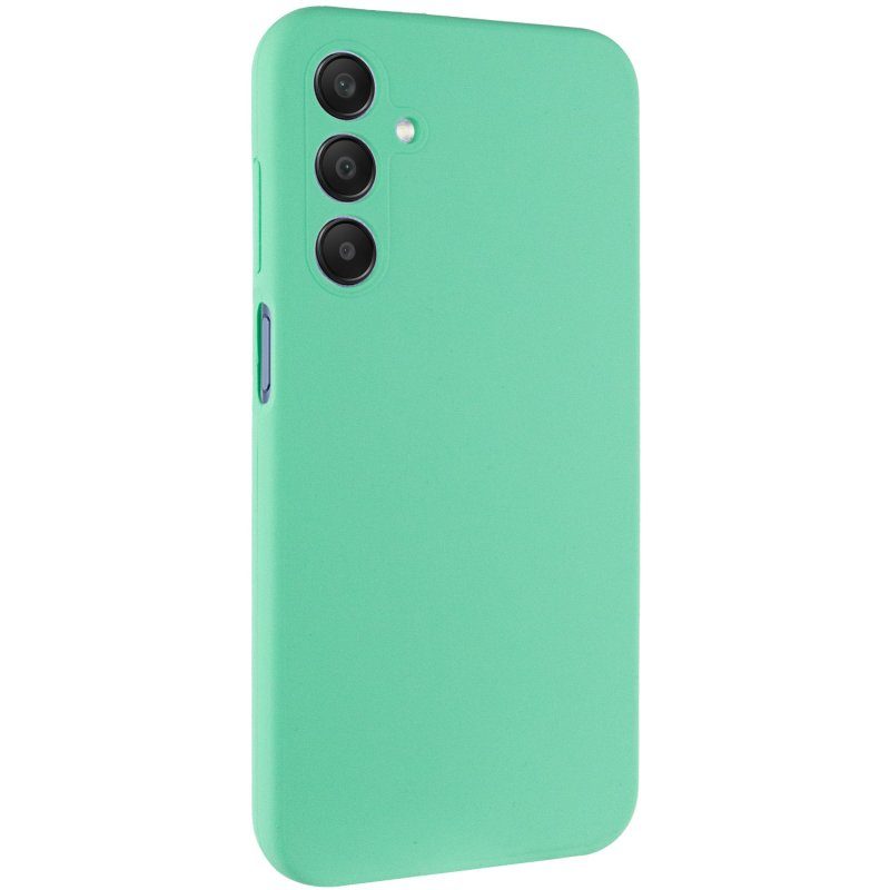 Чохол Silicone Cover Ummi Lakshmi Full Camera (AA) для Samsung Galaxy A25 5G Ментоловий / Mint