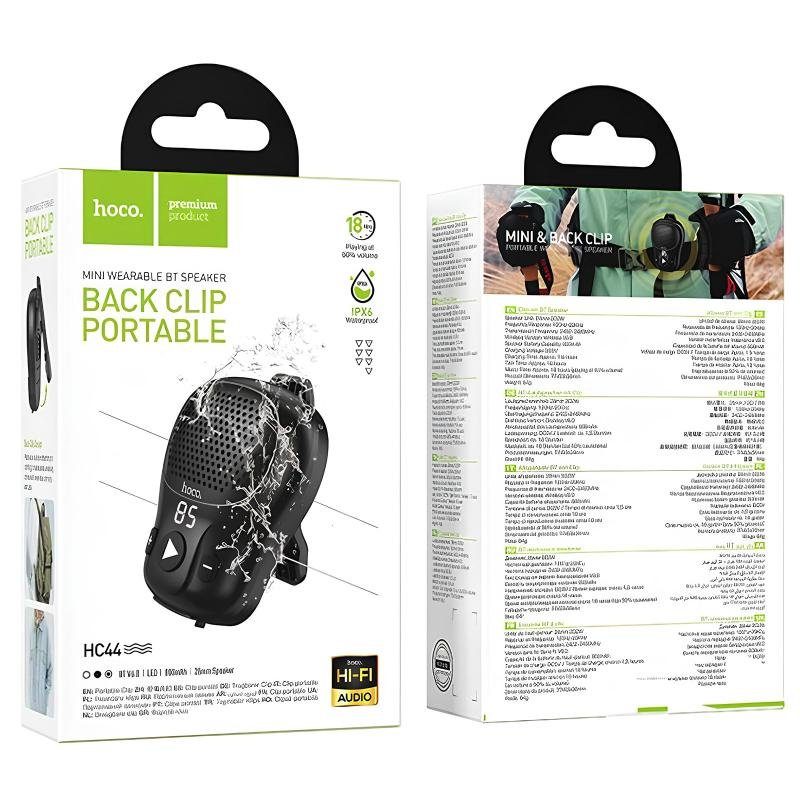 Bluetooth Колонка Hoco HC44 Star 2W Black 3
