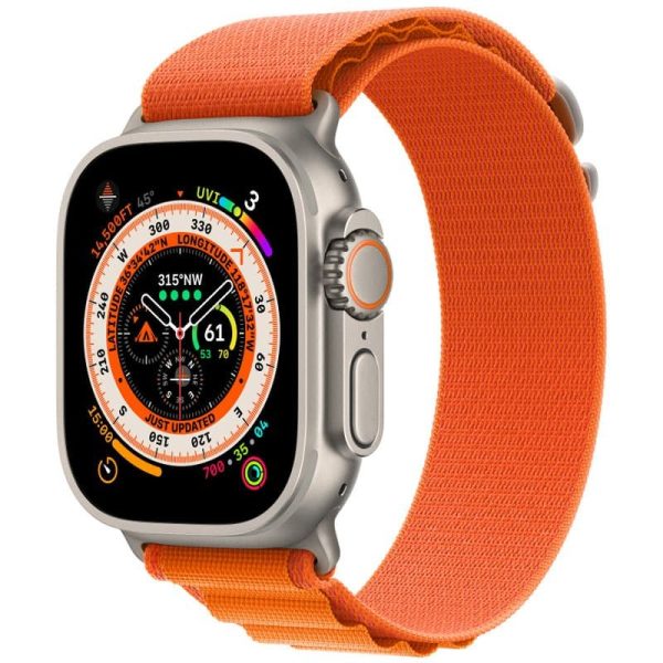 Ремінець Alpine Loop для Apple Watch 42(ser.1-3)/44/45/46/49mm (m/l) Помаранчевий / Orange