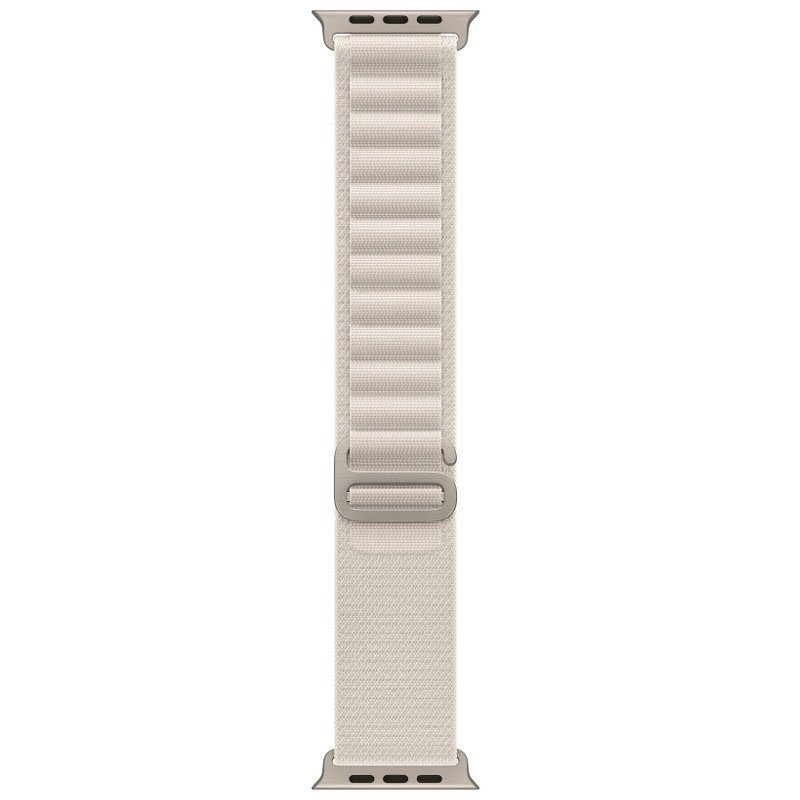 Ремінець Alpine Loop для Apple Watch 42(ser.1-3)/44/45/46/49mm (m/l) Сірий / Starlight 4