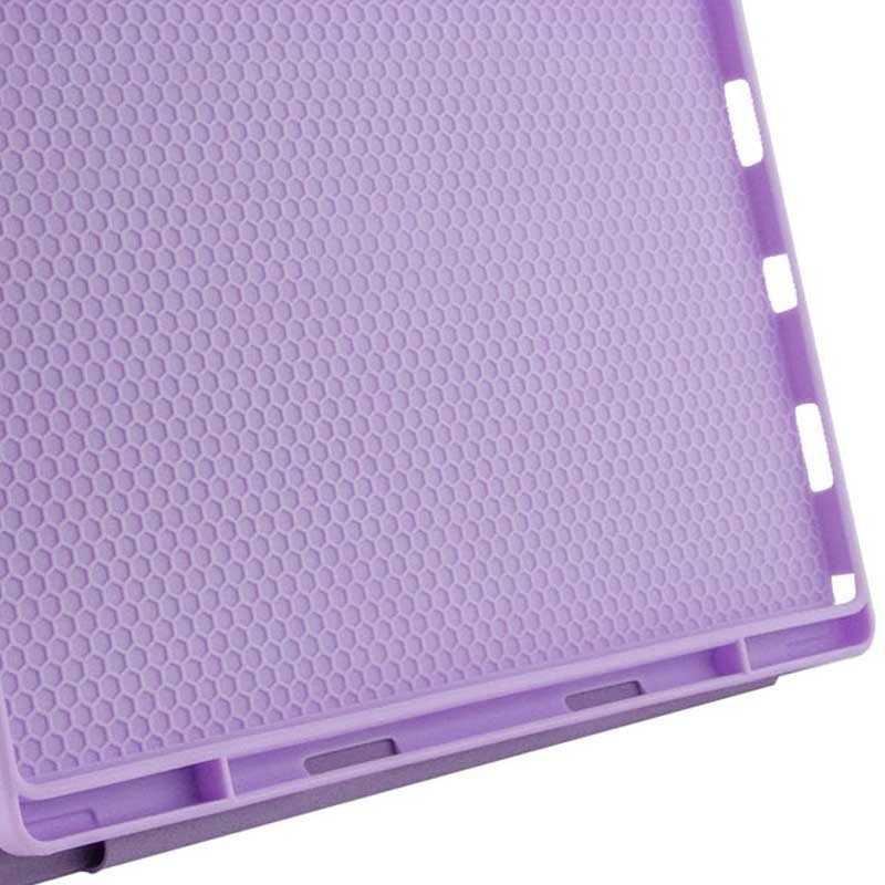 Чохол-книжка Book Cover (stylus slot) для Samsung Galaxy Tab S9 / S9 FE / S10 FE / S10 Lite Бузковий / Dasheen 4