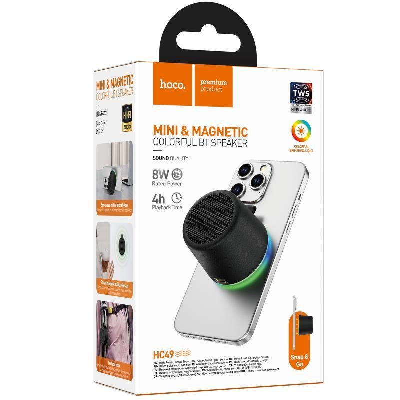 Bluetooth Колонка Hoco HC49 Shine 8W Black 3
