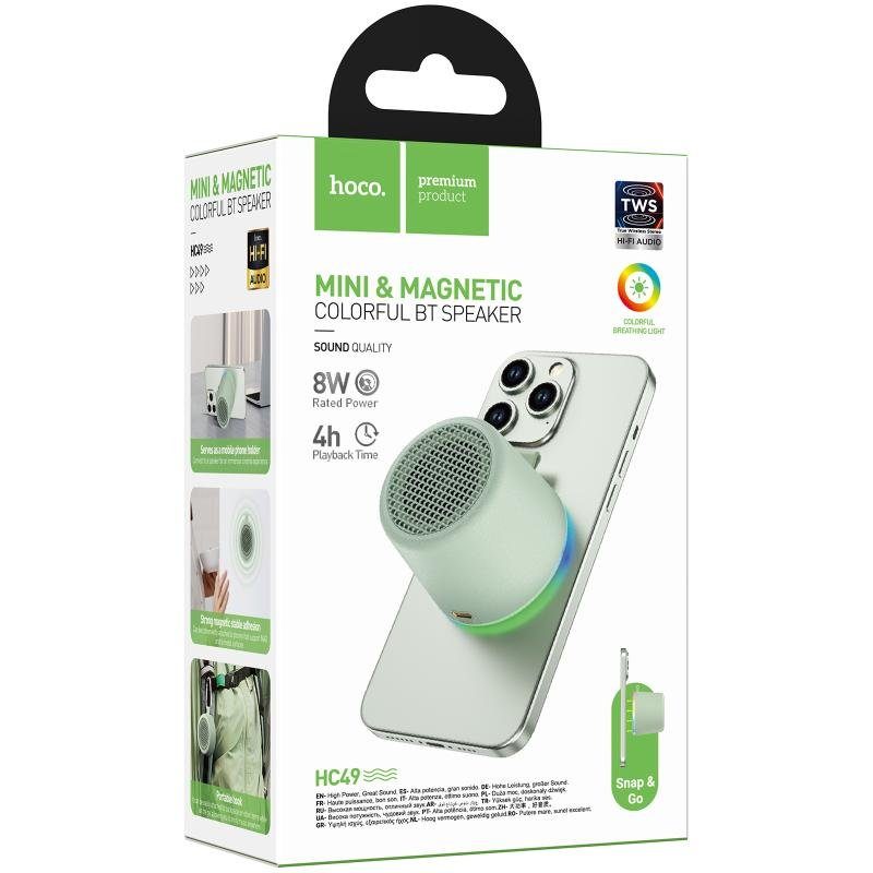 Bluetooth Колонка Hoco HC49 Shine 8W Green 3