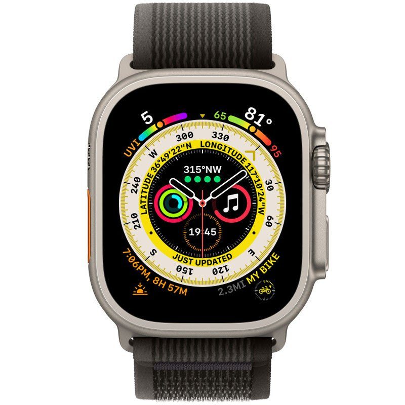 Ремінець Trail Loop для Apple Watch 42(ser.1-3)/44/45/46/49mm (m/l) Black / Grey 2
