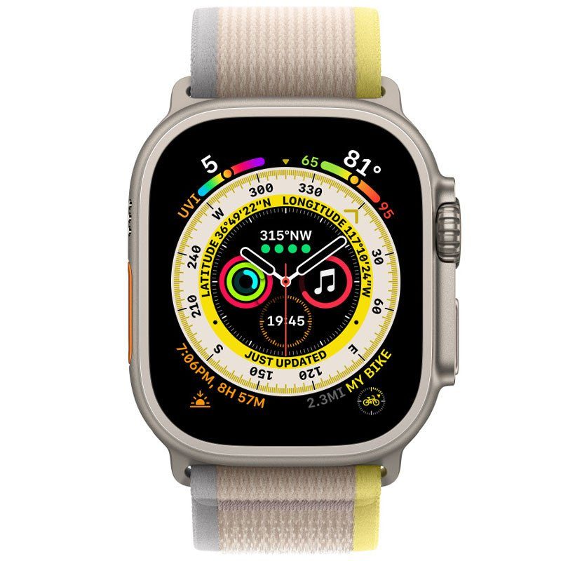 Ремінець Trail Loop для Apple Watch 42(ser.1-3)/44/45/46/49mm (m/l) Yellow / Beige 2