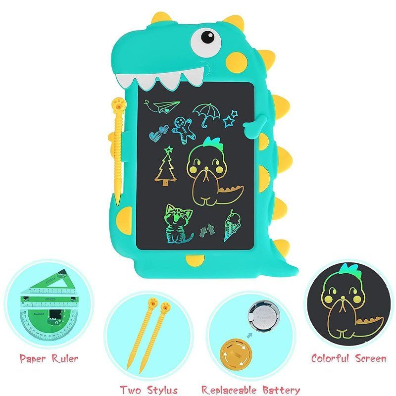 Планшет для малювання Dinosaur 8,5 дюймів Green 4