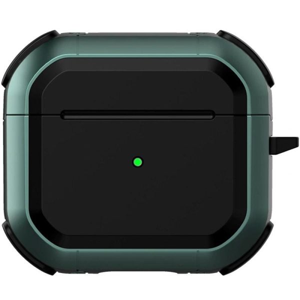 Футляр протиударний Black ed. для навушників Airpods 3 Apple Green