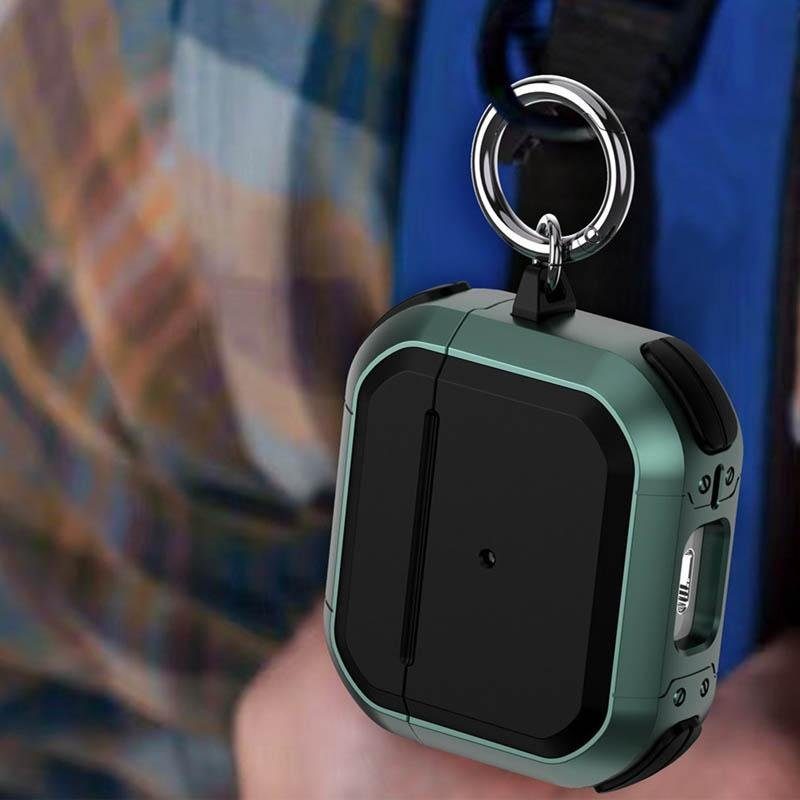 Футляр протиударний Black ed. для навушників Airpods 3 Apple Green 3