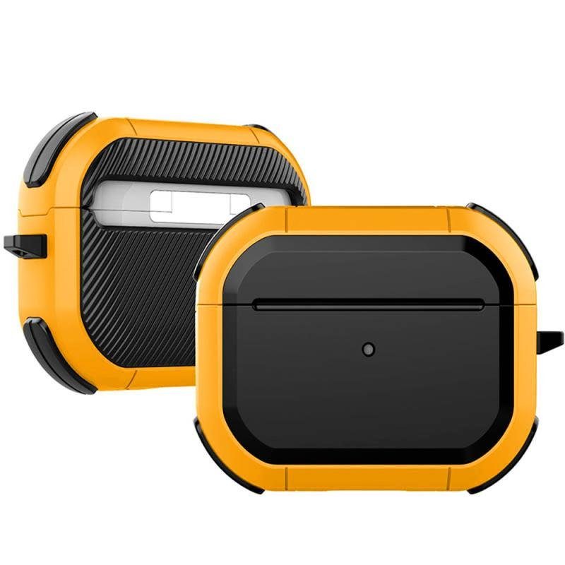 Футляр протиударний Black ed. для навушників Airpods 3 Yellow 3