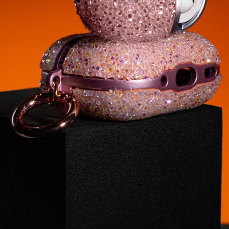 TPU чохол Bling World Rock Diamond для навушників AirPods 3 Рожевий 3