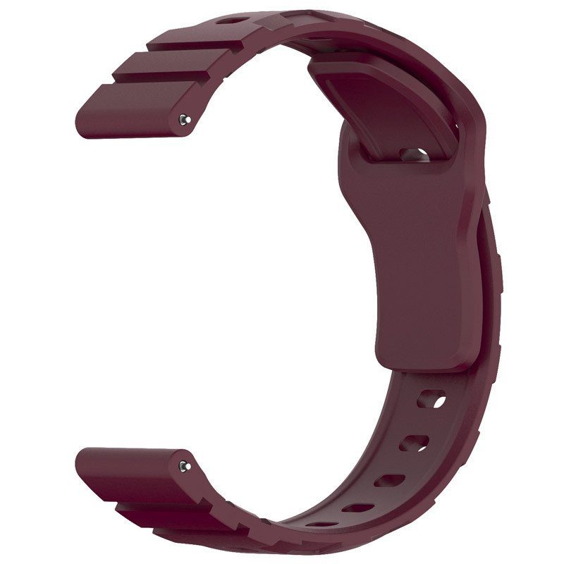 Силіконовий ремінець Defense для Smart Watch 20mm Plum 3
