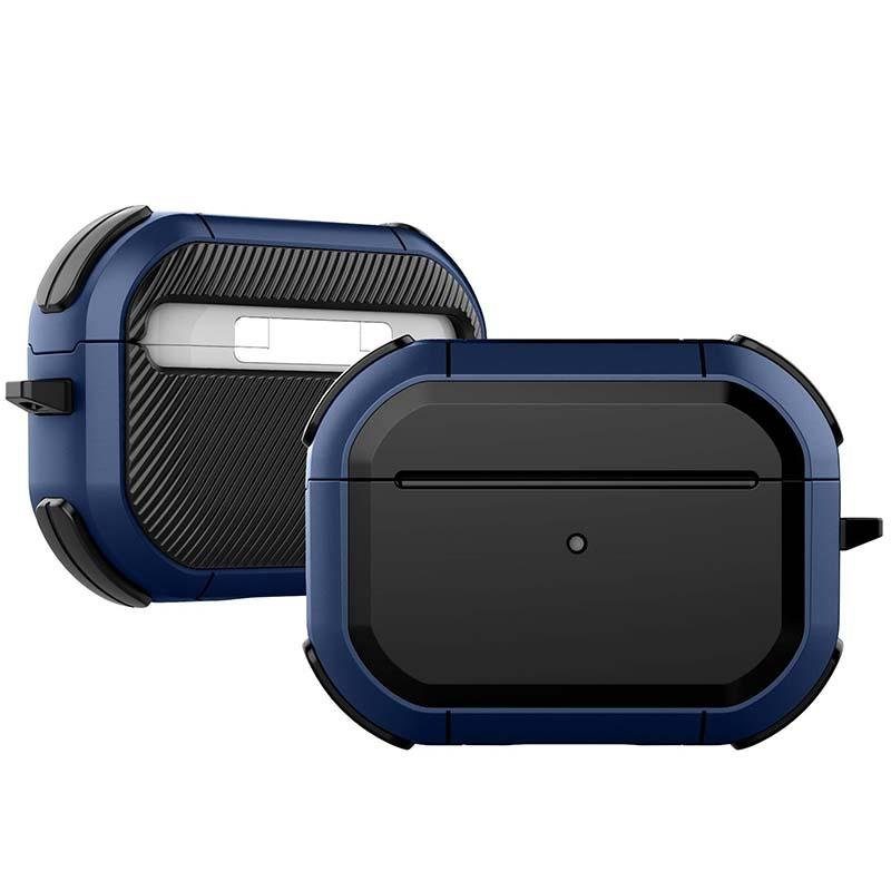 Футляр протиударний Black ed. для навушників Airpods Pro Blue