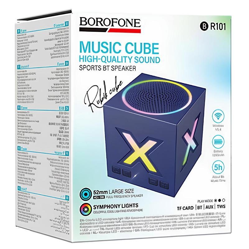 Bluetooth Колонка Borofone BR101 Rubik sports 5W Blue 4