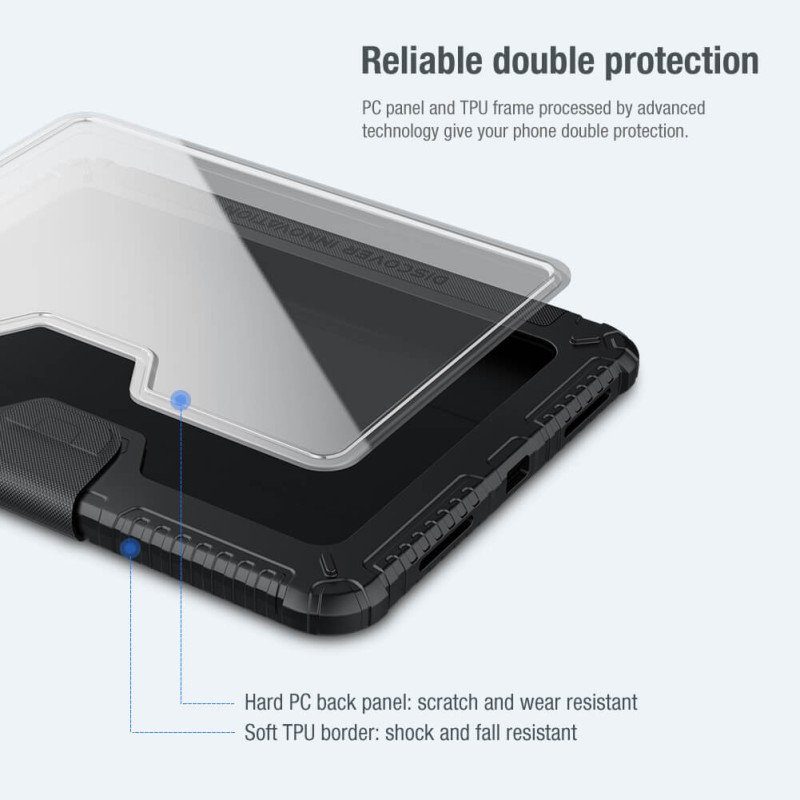 Чохол-книжка Nillkin Bumper Pro для Apple iPad 10.9" (2022-24) / 11" (A16) 2025 Black 6