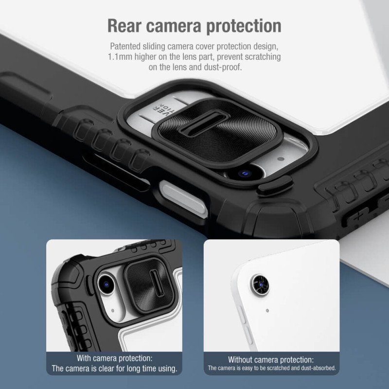 Чохол-книжка Nillkin Bumper Pro для Apple iPad 10.9" (2022-24) / 11" (A16) 2025 Black 5