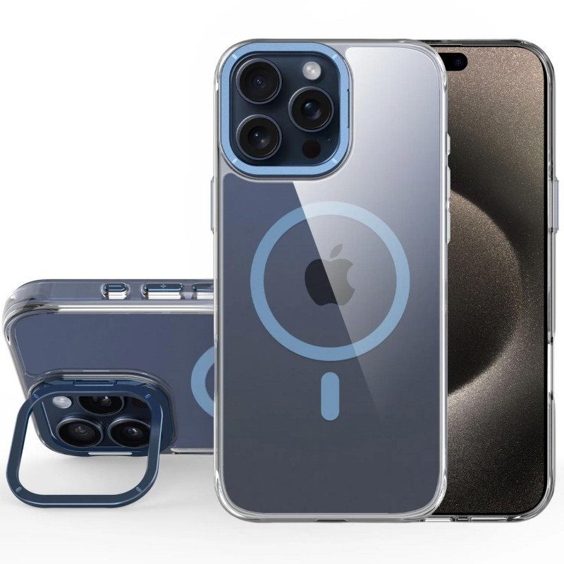 Чохол TPU Space Case Apex with Magnetic Fit для Apple iPhone 15 Pro (6.1") Navy Blue