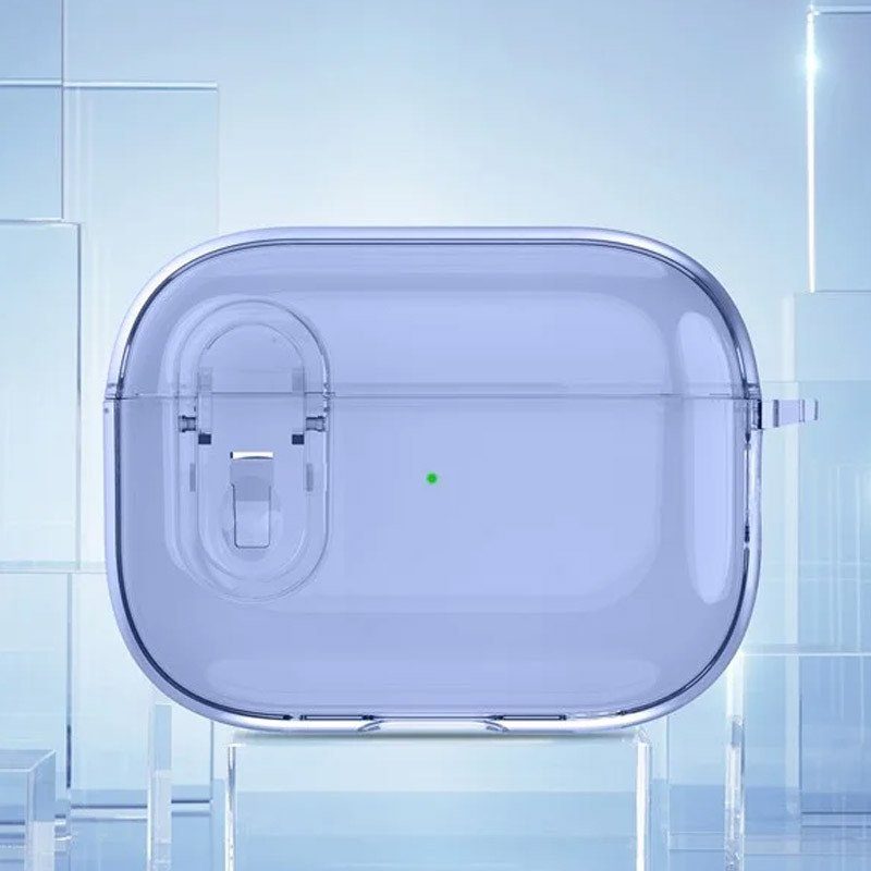 Футляр TPU Colorful для навушників Airpods Pro 2 / Pro Blue 2