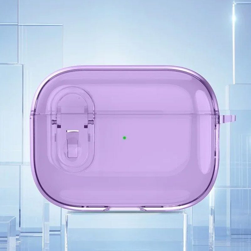 Футляр TPU Colorful для навушників Airpods Pro 2 / Pro Purple 2