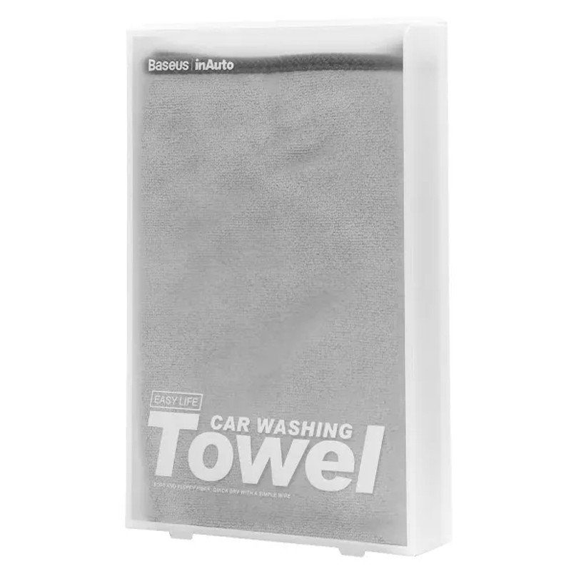 Мікрофібра Baseus Easy life car washing towel (2pcs) (400*400mm) (CRXCMJ-0G) Grey 6