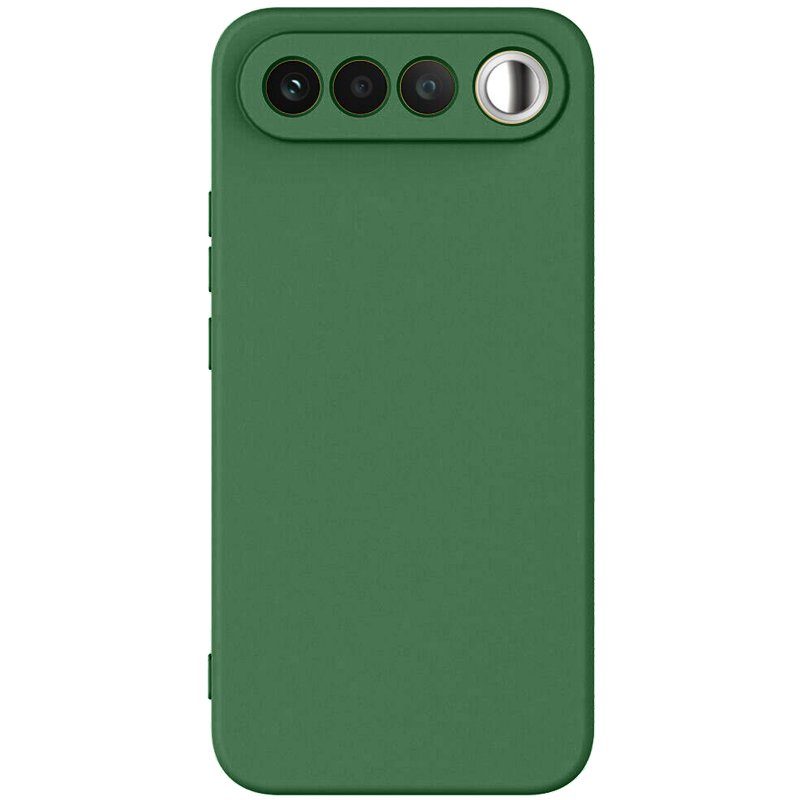 Чохол TPU GETMAN Liquid Silk Full Camera для Realme 16 5G Зелений / Dark green