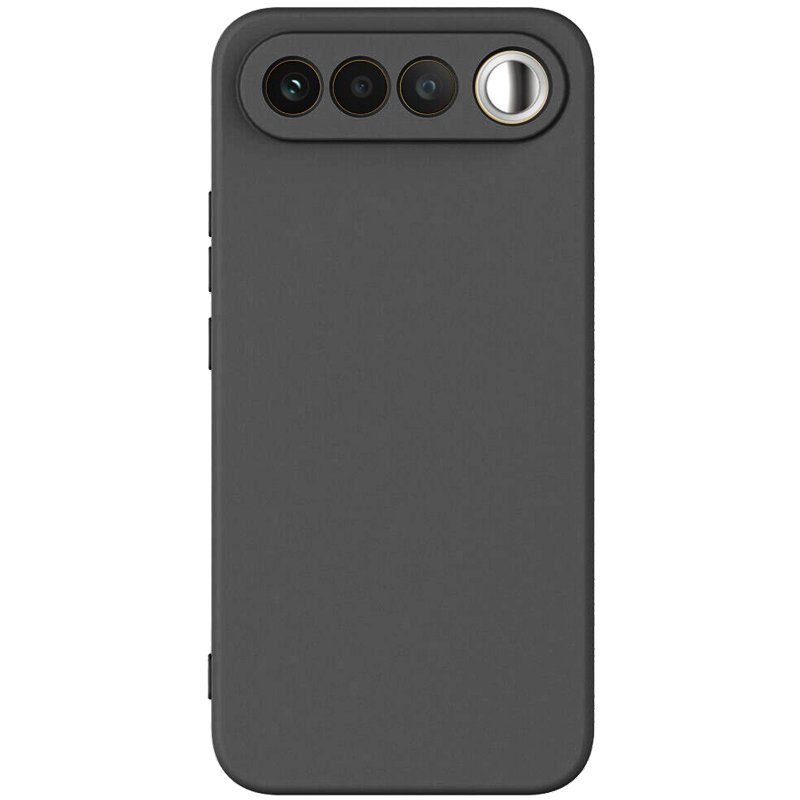 Чохол TPU GETMAN Liquid Silk Full Camera для Realme 16 5G Чорний / Black