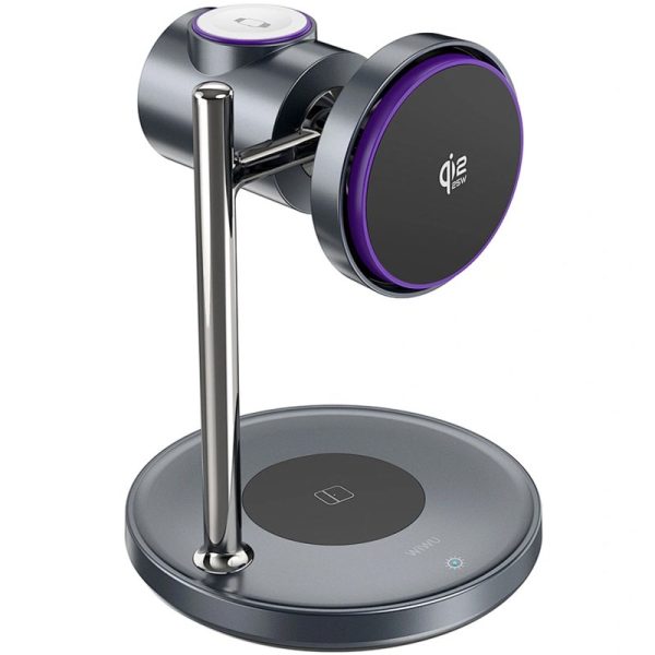 БЗП WIWU W041 Space 3in1 QI2 15W Black