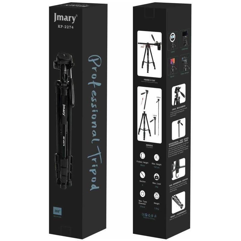 Штатив Jmary KP-2294 58-179см 2in1 + чохол Black 3