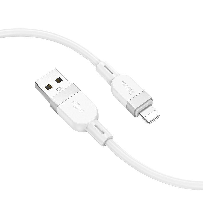 Дата кабель Hoco X109 Energy silicone USB to Lightning (1m) White 2