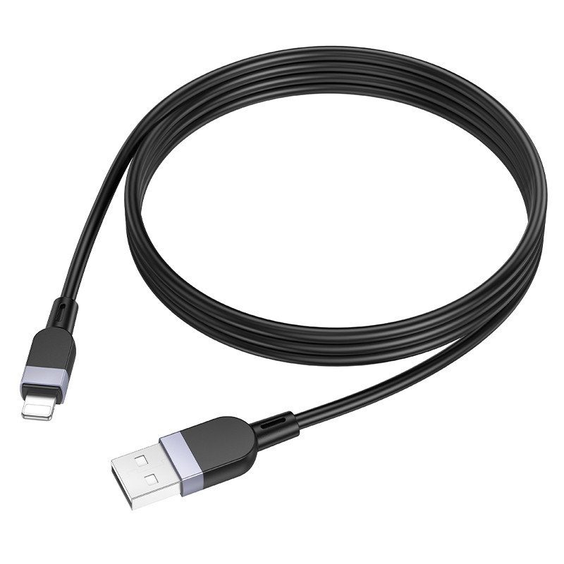 Дата кабель Hoco X109 Energy silicone USB to Lightning (1m) Black 2