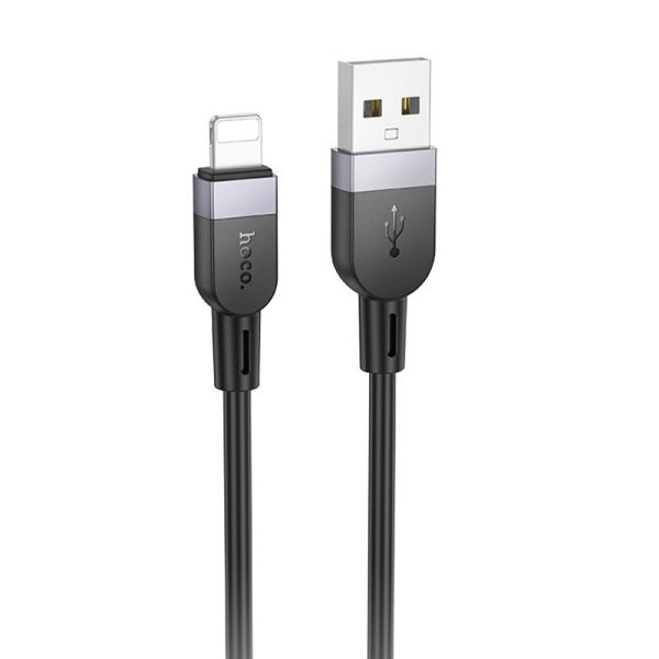 Дата кабель Hoco X109 Energy silicone USB to Lightning (1m) Black