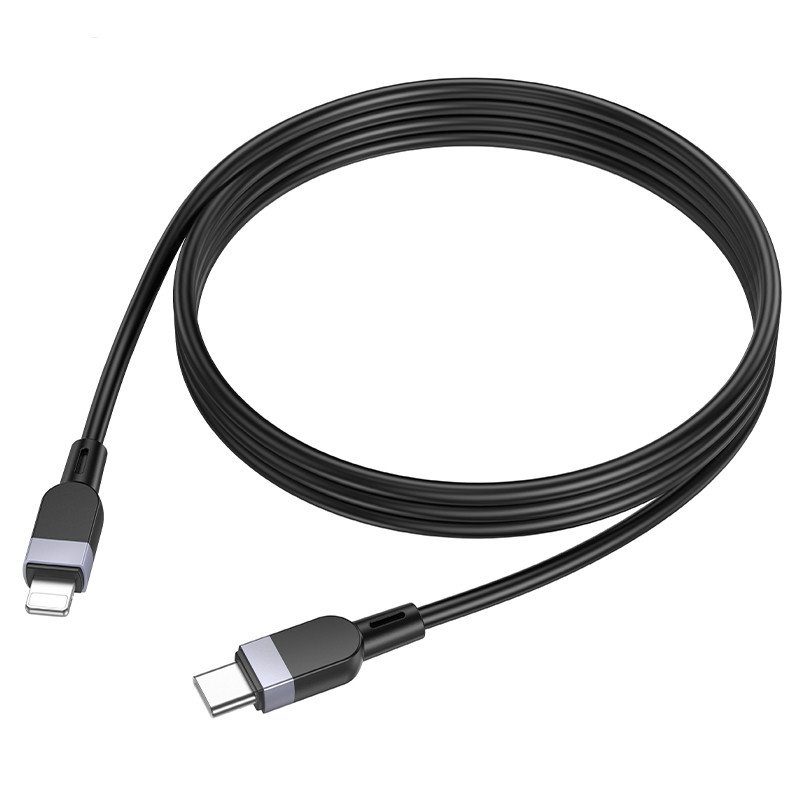 Дата кабель Hoco X109 Energy silicone Type-C to Lightning (1m) Black 3
