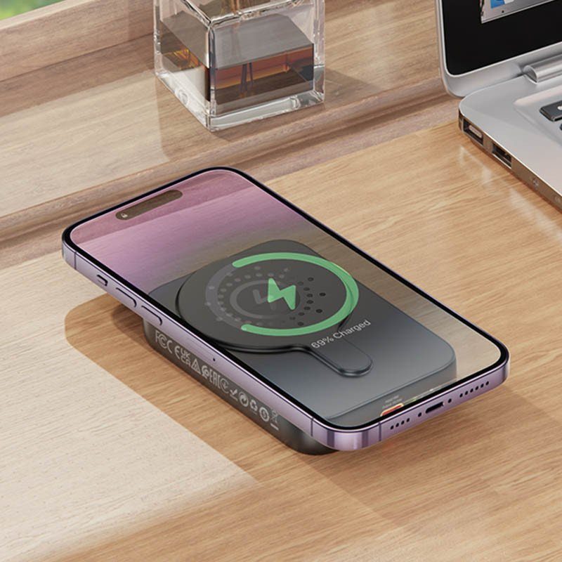 Портативний ЗП Power Bank Hoco J117A Esteem PD20W з БЗП 10000 mAh Black 5