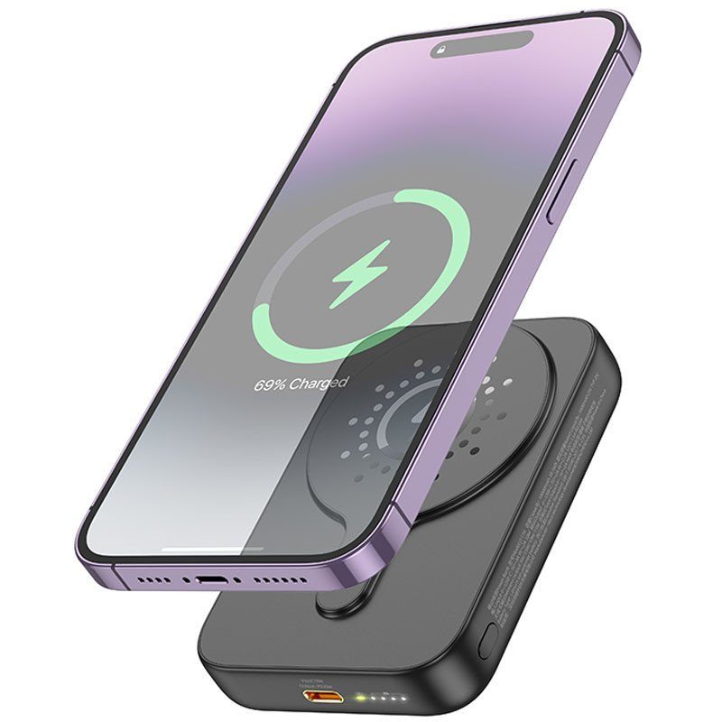 Портативний ЗП Power Bank Hoco J117A Esteem PD20W з БЗП 10000 mAh Black 2