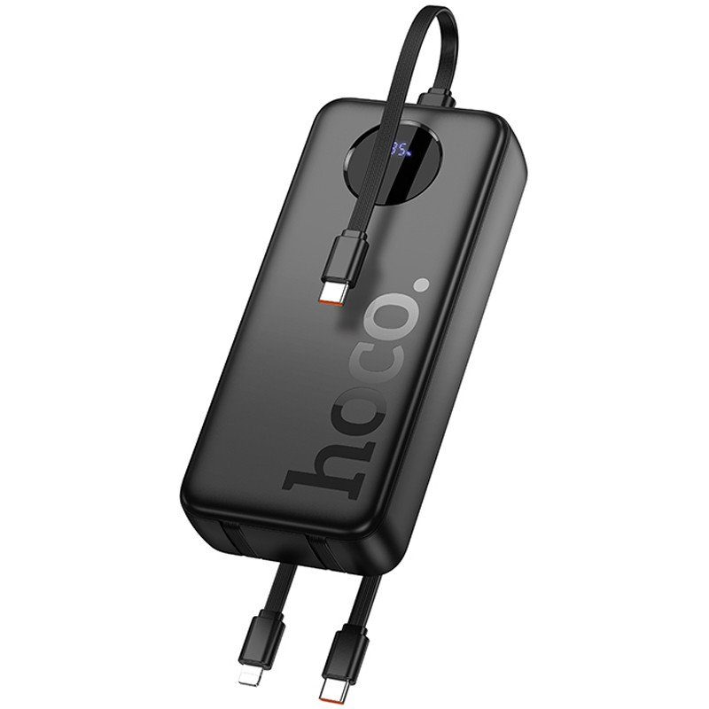 Портативний ЗП Power Bank Hoco J132A Sabio 22.5W+PD20W with 3 cables 20000 mAh Black 2