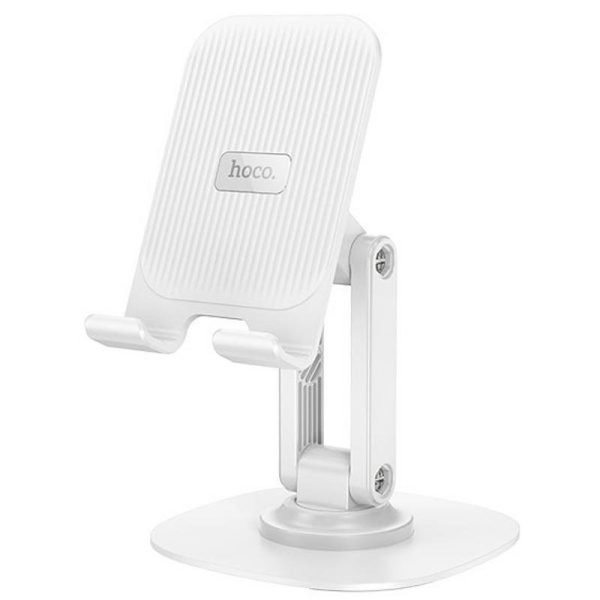 Підставка для телефону Hoco HD6 Winner dual-axis rotating White