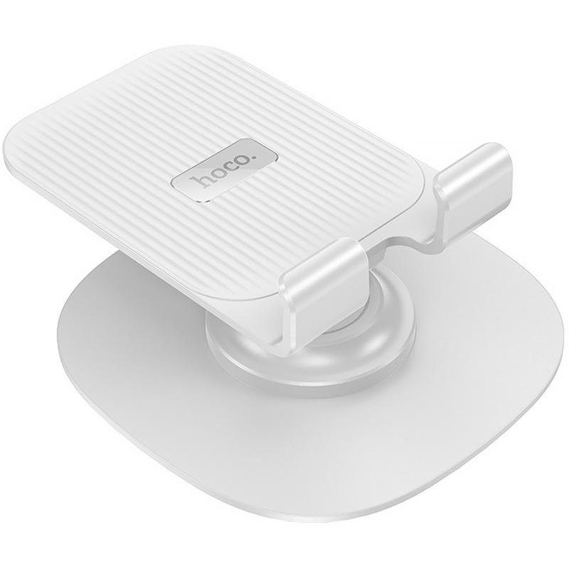 Підставка для телефону Hoco HD6 Winner dual-axis rotating White 2