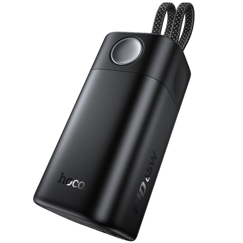 Портативний ЗП Power Bank Hoco Q59 Chispeante PD65W with cables 20000 mAh Black 6
