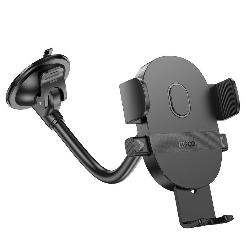 Автотримач Hoco H20 Mighty one-button (windshield) Black 5