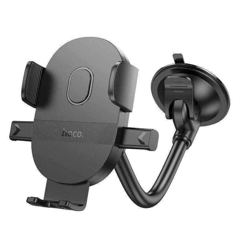 Автотримач Hoco H20 Mighty one-button (windshield) Black 3
