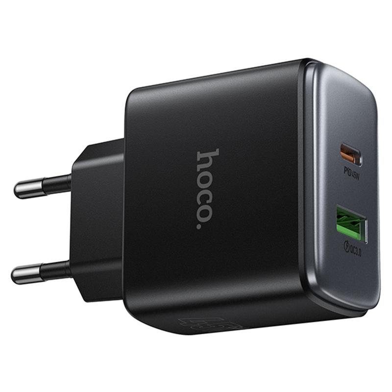 МЗП Hoco C158A Upgrade PD45W (1USB-A/1C) Black 4