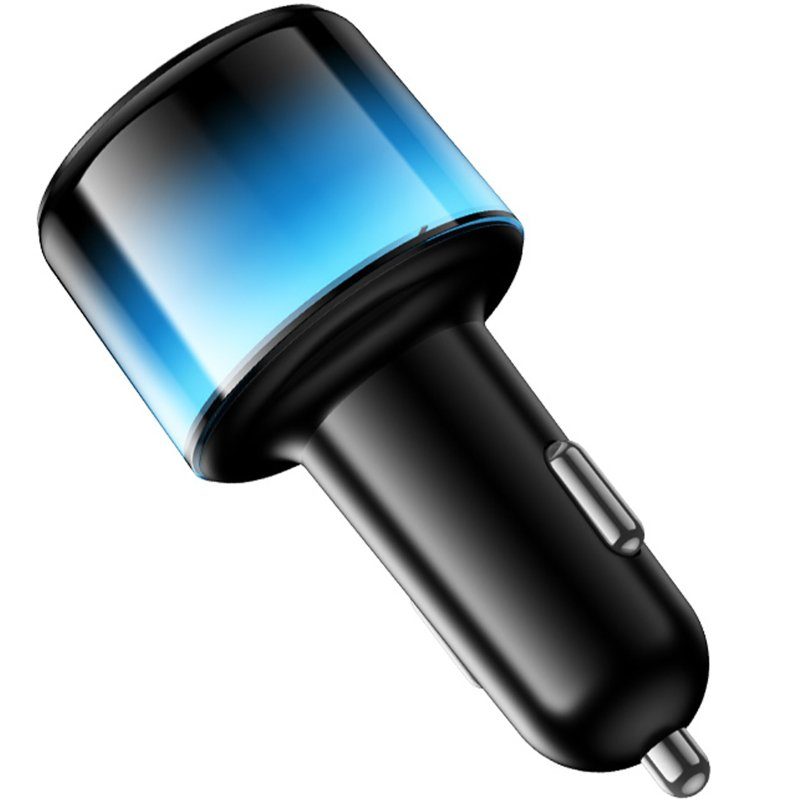 АЗП Hoco Z69B Vivido PD57W+QC3.0 (1USB-A/2C) Black 5