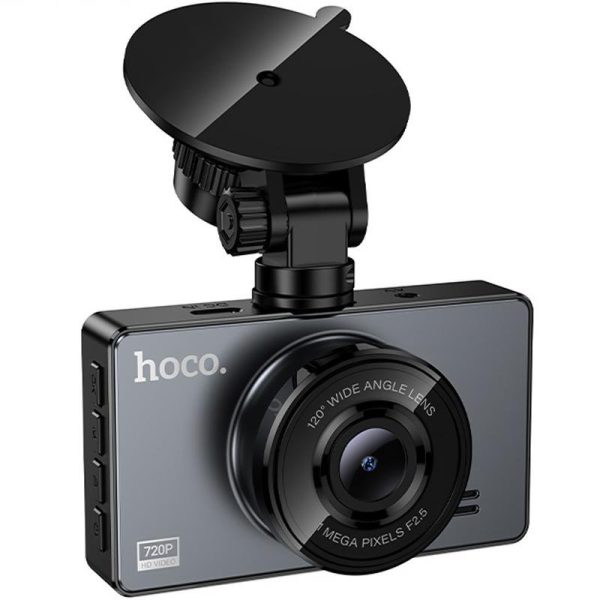 Відеореєстратор Hoco DV14 3-inch screen display (720P) Metal gray