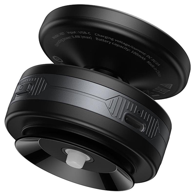 Автотримач Hoco H87 Dragon electric suction cup magnetic (universal) Black / Metal gray 4