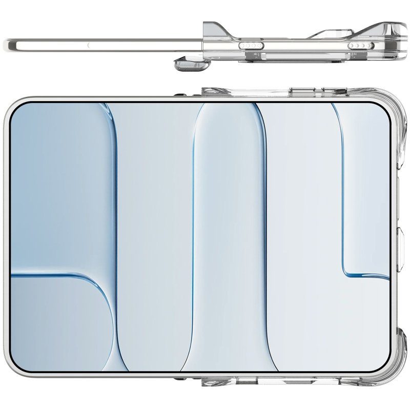 Чохол TPU Space Case with Magnetic Fit для Apple iPhone Duo (5.4/7.6") Прозорий 5