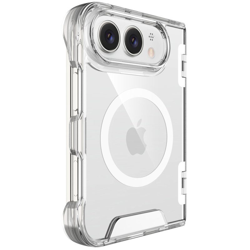 Чохол TPU Space Case with Magnetic Fit для Apple iPhone Duo (5.4/7.6") Прозорий 3