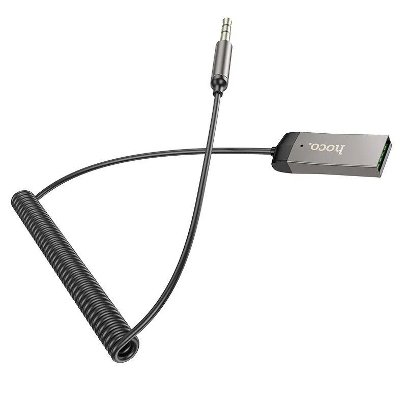Аудіо ресивер Hoco E78 Benefit Metal gray 6