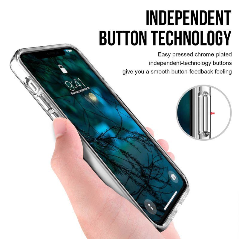 Чохол TPU Space Case transparent для Apple iPhone 14 Pro (6.1") Прозорий 5